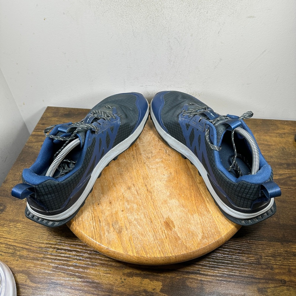 Altra Lone Peak 8 Black Blue Trail Running Shoes Mens Size 11.5 ALOA85NC401 - Picture 6 of 10